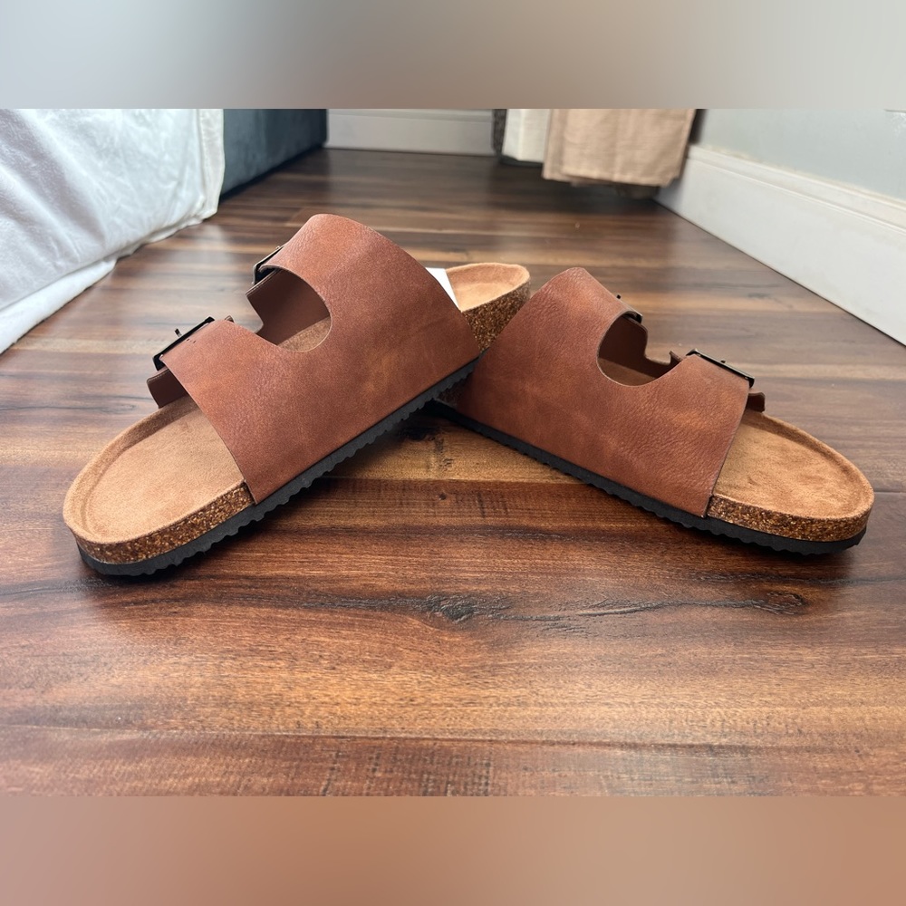 Nautica Brand New Men Adjustable Double Buckle Comfortable-Slide-Slip On-Sandal - Picture 6 of 16